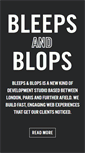 Mobile Screenshot of bleepsandblops.com